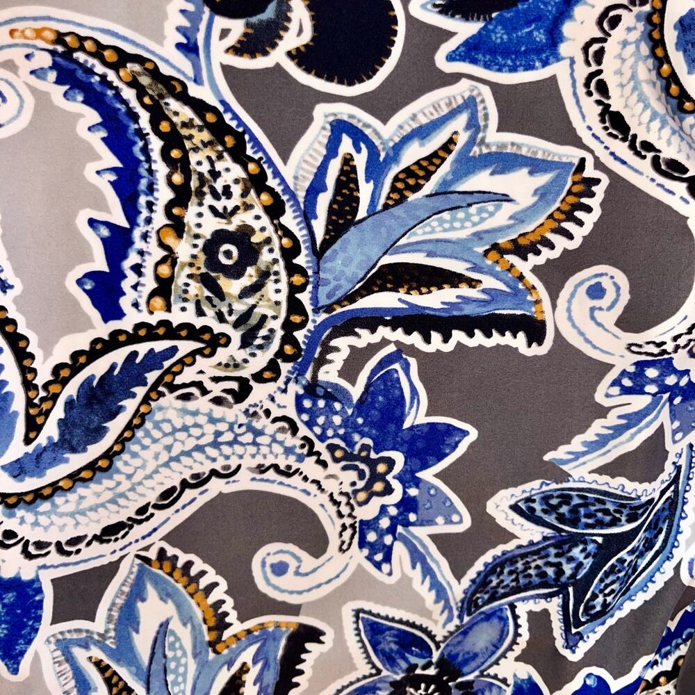 Aryeh Dress Paisley Shift - Picture 5 of 5